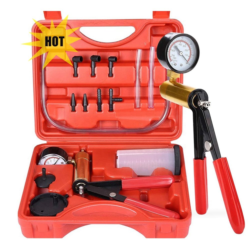 VIKTEC Automotive Self Bleeding Brake Tool Brake Fluid Bleeder Bleeding Kit for Motorcycle Car Truck Bike Diagnosis